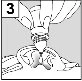 Black and white technical drawing showing the cross-section of a
