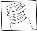 Disegno stilizzato a linee tratteggiate che mostra il profilo di una testa umana rivolta a sinistra con il collo e le spalle