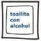 Blue text on white background at