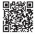 Square QR code composed of black modules on a white background for