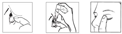 Three line drawings show the