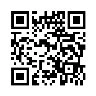 Codice QR quadrato in bianco e nero composto da piccoli moduli geometrici e tre quadrati di posizionamento agli angoli