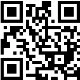 Square QR code composed of a pattern of black pixels on a white background with three large positioning squares at the corners