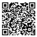 Codice QR quadrato composto da piccoli moduli neri su sfondo bianco con tre quadrati di posizionamento agli angoli