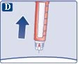 Diagram with blue arrow pointing downward