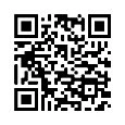 Square QR code composed of a pattern of small black squares on a white background for