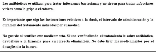 Spanish text on white background explaining the