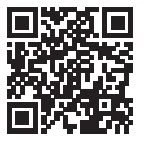 Квадратный QR-код, состоящий из черных пикселей на белом фоне, с тремя крупными квадратами для позиционирования по углам