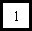 The number one centered in black on a white background
