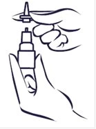 Two hands handling a medicine bottle with a dropper to administer the liquid drop by drop