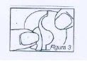 Disegno schematico che mostra due dita che premono o manipolano una zona della pelle con la scritta Figura 3 in basso a destra