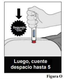 A hand holding a medical device for