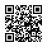 Black and white square QR code on a white background