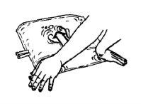 Schematic drawing showing the