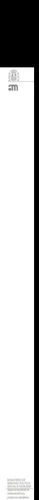 Dark blue stylized logo on white background with blurred text elements at the bottom of the vertical sheet