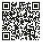 Codice QR quadrato in bianco e nero composto da piccoli moduli geometrici e tre grandi quadrati di posizionamento agli angoli