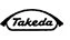 Takeda corporate logo written in black italics