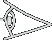 Diagramma schematico che mostra un occhio umano stilizzato all'interno di una forma triangolare con linee di prospettiva che convergono verso destra