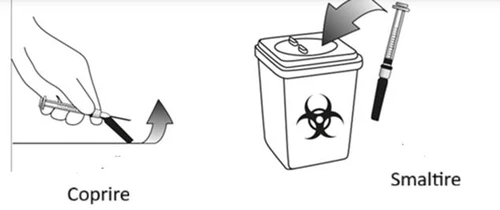 Drawing showing a hand covering the