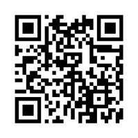 Квадратный QR-код, состоящий из мелких черных модулей на белом фоне, для