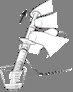 Diagram showing hands gripping and activating a spring-loaded medical device with an arrow indicating downward movement