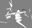 A hand grips a syringe horizontally with the