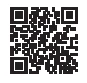 Квадратный QR-код, состоящий из маленьких черных модулей на белом фоне, для