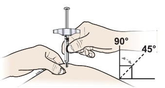 Two hands preparing a