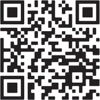 Квадратный QR-код, состоящий из узора чёрных пикселей на белом фоне для