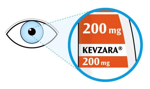 A stylized eye looks through a magnifying lens