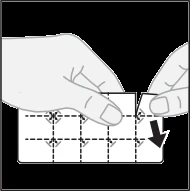 Two hands lifting the