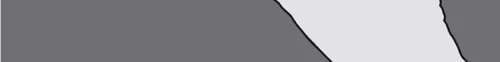 Stylized black and white drawing showing a cross-section of tissue with an irregular, dark surface on a light gray background