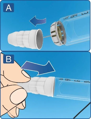 Two-part diagram showing the
