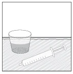 A glass