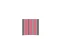 Rectangle with alternating vertical stripes of pink and dark gray on a white background