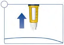 Blue arrow pointing to the left
