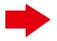 Thick, stylized red arrow pointing to the right on a neutral white background