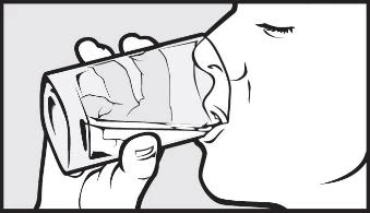 Disegno in bianco e nero di una persona che beve un liquido da un bicchiere tenuto con entrambe le mani