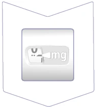 Icono estilizado de una pastilla blanca con la inscripción mg sobre fondo gris claro