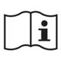 Чорно-біла іконка відкритої книги з великою літерою I зліва та малою літерою i справа, що символізує інформацію або інструкцію