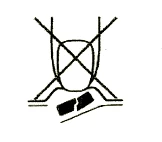 Black icon showing a human silhouette with a large X over the chest and crossed-out lines suggesting contraindication for drug use