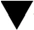 Black triangle pointing downward on a white background