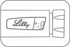 Lilly pen injector with digital display showing dose 2.0 and drug delivery mechanism