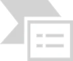 Szary graficzny element w kształcie strzałki po prawej stronie oraz kwadrat z trzema poziomymi liniami wewnątrz, symbolizujący blok tekstowy