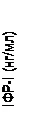 Symbols and mathematical notation including brackets, letters, and signs arranged vertically on a white background