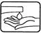 Hands under a running tap, symbolizing hand washing for maintaining hygiene before using a medical drug