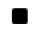 Black square on a white background without additional elements or text