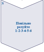Schematyczny rysunek opakowania z napisem Wolno policz 1-2-3-4-5-6 oraz literą N w lewym górnym rogu