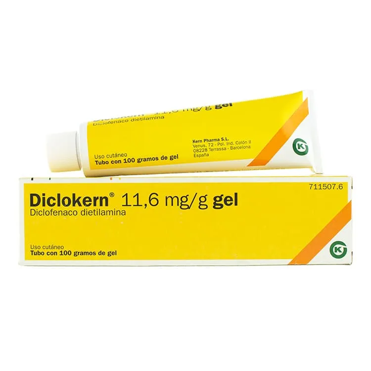 DICLOKERN 11,6 MG/G GEL GEL