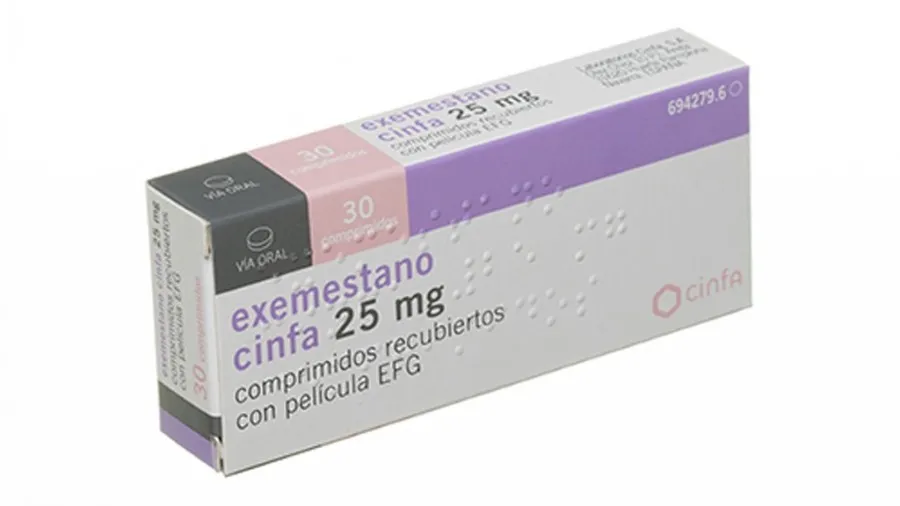 EKSZEMESTAN TEVA-RATIOPHARM 25 MG TABLETKI POWLEKANE EFG tabletki, powlekane filmem